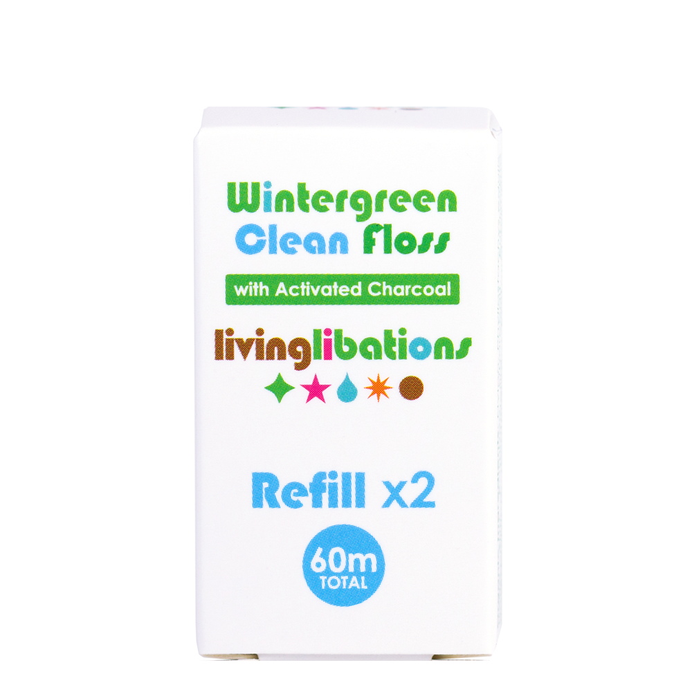 Wintergreen Clean - Charcoal Floss