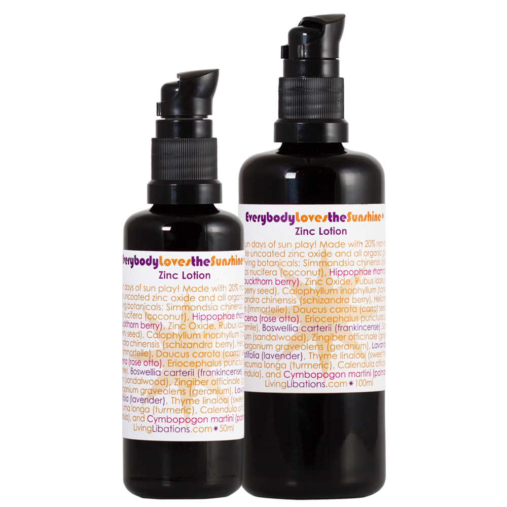 Everybody Loves the Sunshine Zinc Lotion | Organic Sun Care