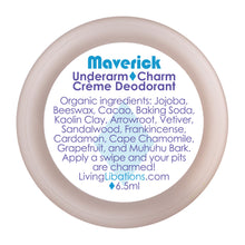 Load image into Gallery viewer, Underarm Charm Crème Deodorant - Maverick