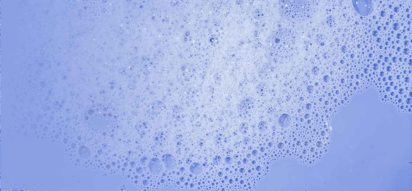 Blue bubbles on a blue background