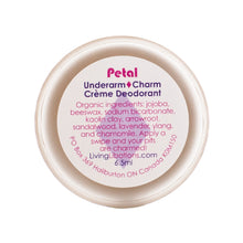 Load image into Gallery viewer, Underarm Charm Crème Deodorant - Petal