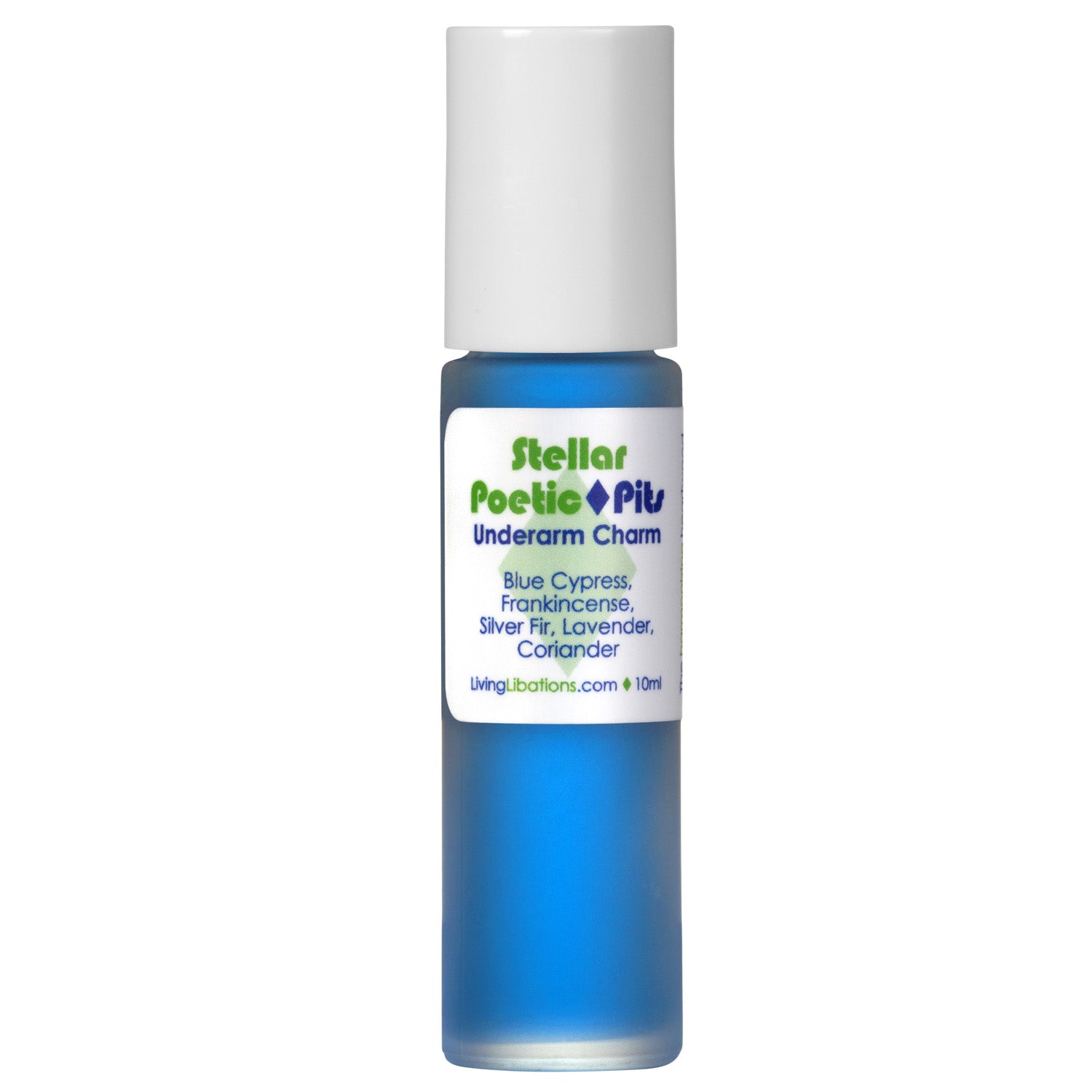 Living Libations Poetic Pits Deodorant – Organisches Roll-On Deo Mit Rose & Sandelholz, Ohne Aluminium
