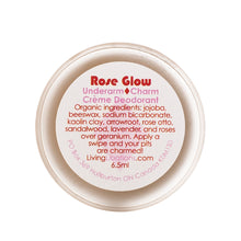Load image into Gallery viewer, Underarm Charm Crème Deodorant - Rose Glow