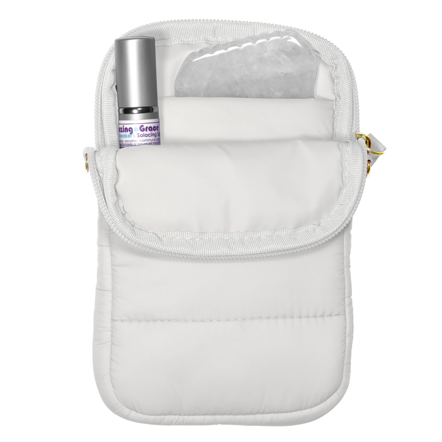 Super Sling Puffer Traveller with EMF Shield