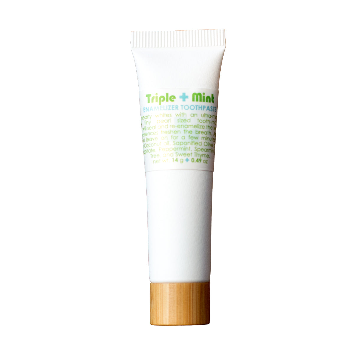 Triple Mint - Enamelizer Toothpaste – Living Libations