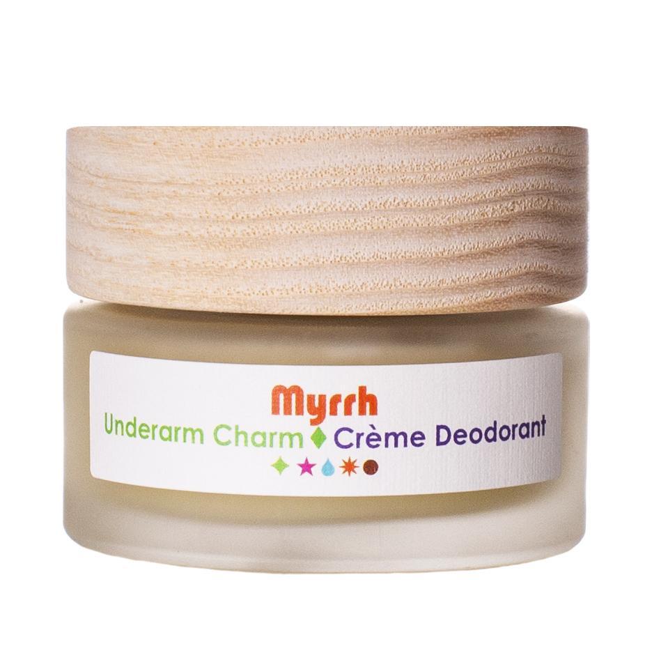 Myrrh Underarm Charm | Organic Sacred Myrrh Crème Deodorant