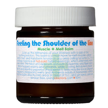 Load image into Gallery viewer, Feeling the Shoulder of the Lion Muscle Melt Balm