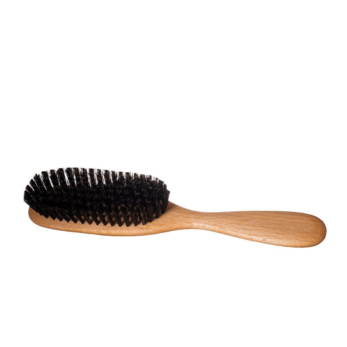 Amazon.com : GranNaturals Boar Bristle Slick Back Hair Brush - Soft/Medium  Smoothing Hairbrush to Style, Polish, & Lay Hair Down Flat to Create a  Sleek Frizz Free Hairstyle for Women and Men -