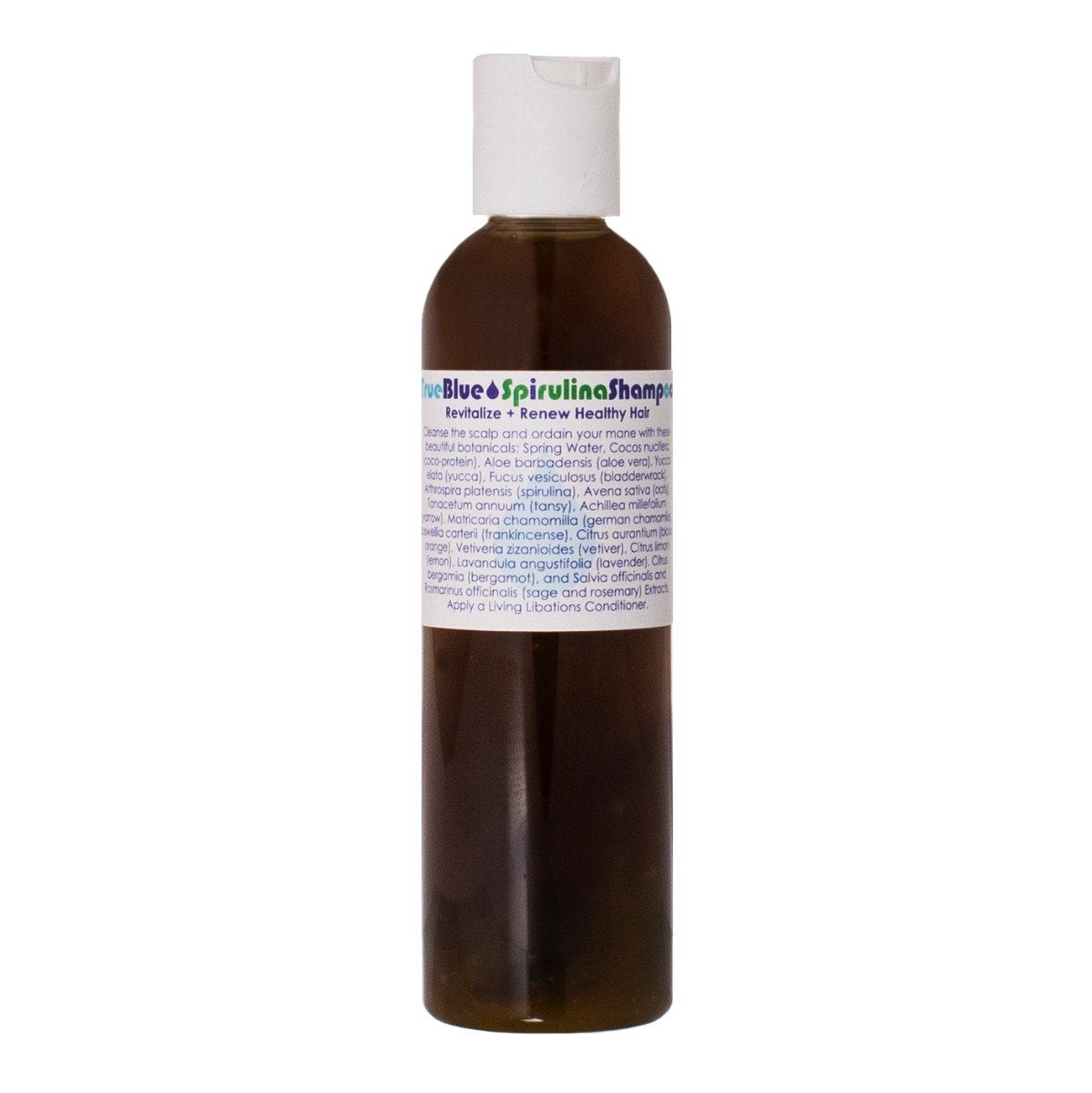 True Blue Spirulina Shampoo – Dry Hair – Living Libations